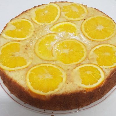 עוגת תפוזים הפוכה ומפנקת של דבי ואזנה 2 עוגת תפוזים הפוכה ומפנקת של דבי ואזנה